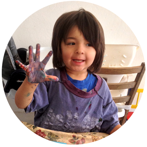 boy-purple-painted-hands