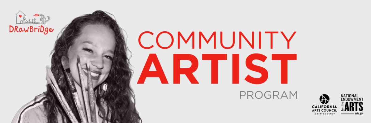 The new DrawBridge Community Artist Program connects local creators with youth in shelters, affordable housing facilities, and community centers throughout the region to develop art experiences and site-specific works.
